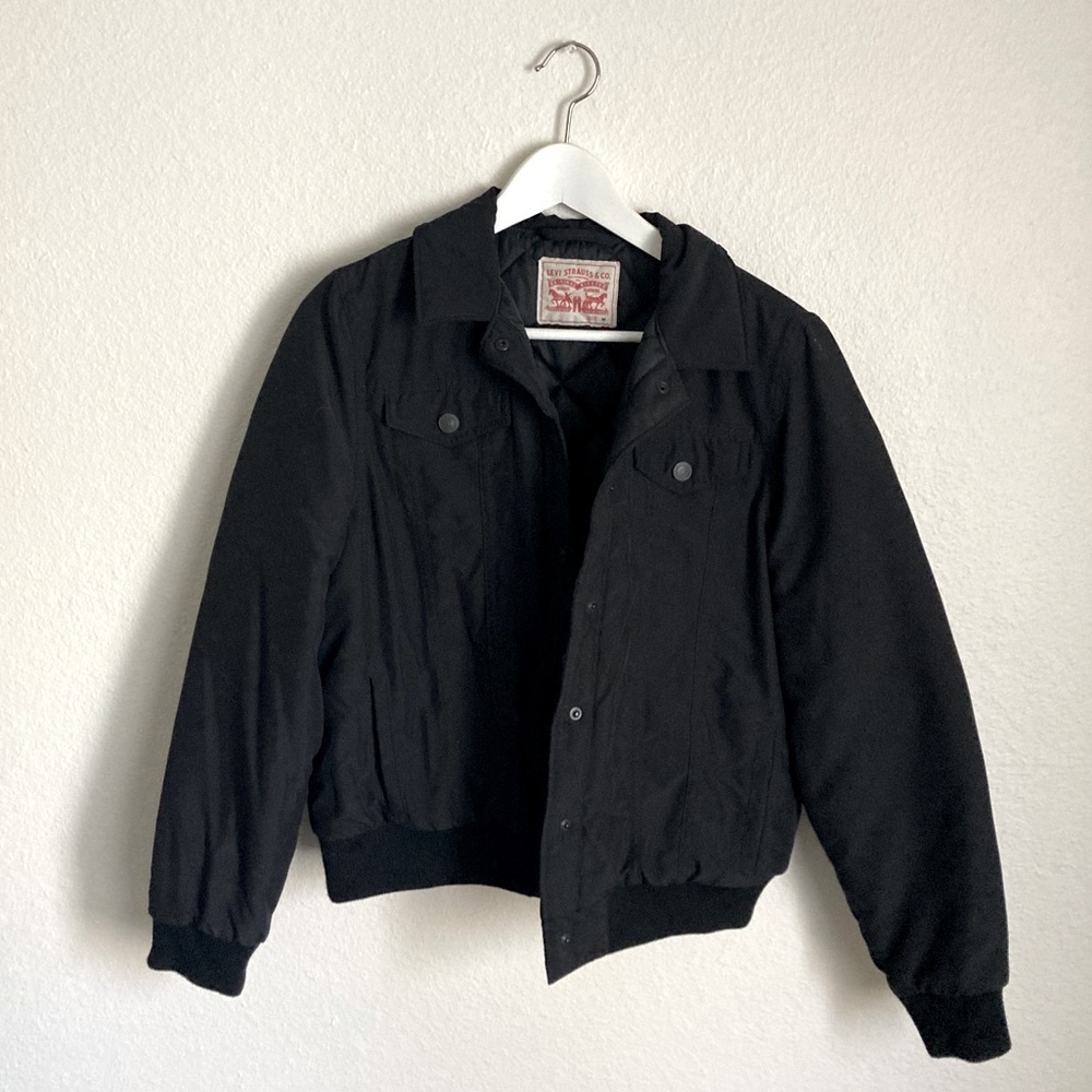 Levi’s Black Quilted Jacket
